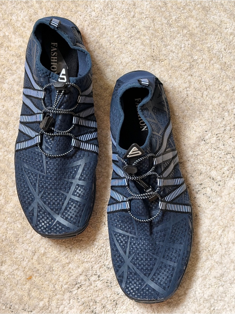 Fashion Nova Dark Navy Slip-On Men’s Boat Shoes
